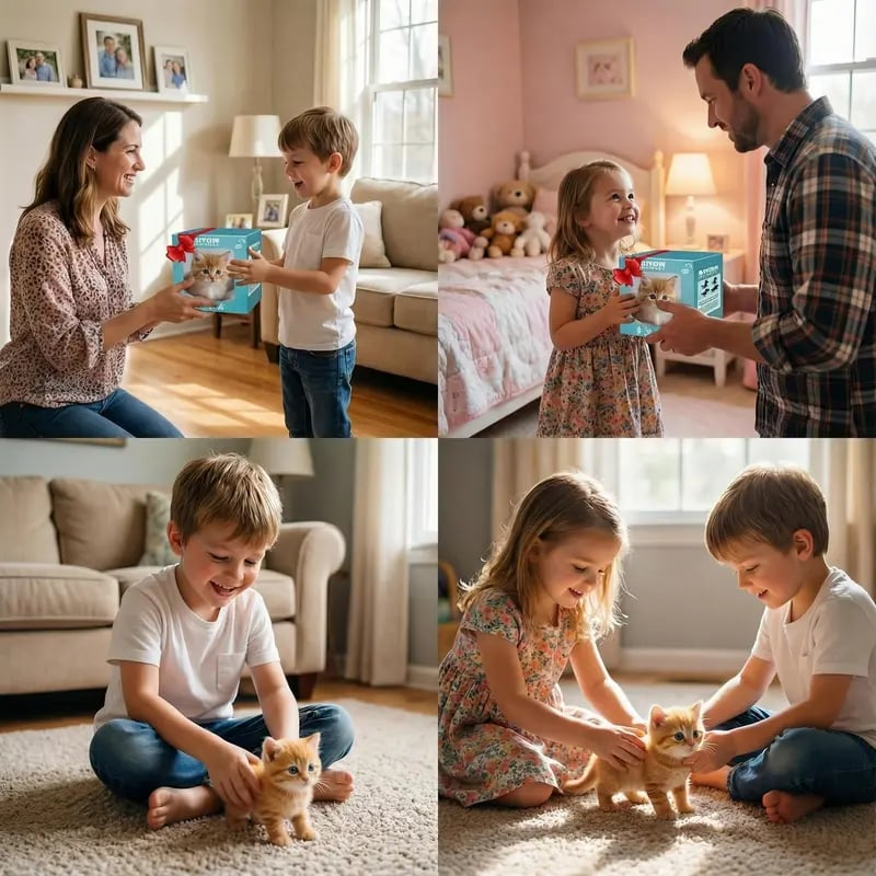 Interactive Robot Kitten